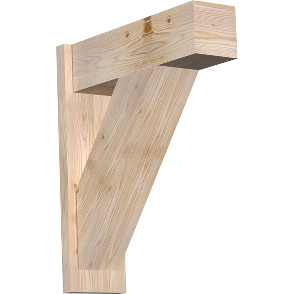 Ekena Millwork Traditional Block Smooth Outlooker, Douglas Fir, 7 1/2"W x 24"D x 28"H OUT08X24X28TRA05SDF - main